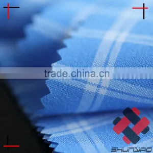 Anti UV Polyester Yarn Dyed Plaid Fabric for Shirt thumbnail-3