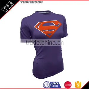 Wholesale Men Custom Clothes Gym Compression Tights T-shirts Wear/gym Apparel Casual Womens Shirts thumbnail-1