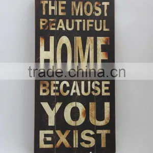 Home Decoration Wooden Plaque Painting thumbnail-5