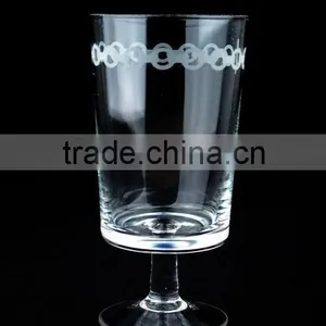 Ice Beverage Glass Cup With Sandblast thumbnail-1