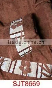 100% Cotton Solid Color Jacquard Towel thumbnail-1