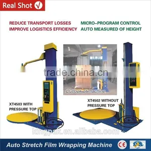 XT4503 Automatic Stretch Pallet Wrapping Machine thumbnail-1
