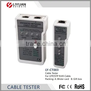 LY-CT003 Best Ethernet Cable Tester, Lan Tester Tool for UTP/STP RJ45 Cable thumbnail-1