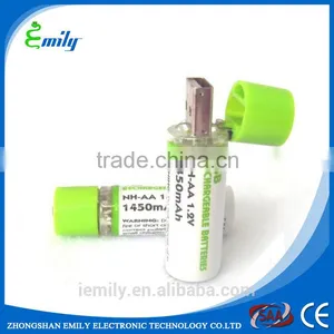 NI-MH AA USB Rechargerable Batteries,Environmental Cycle AA Batteries,500/800/1200ham thumbnail-4