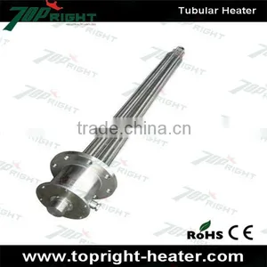 Topright Made Stainless Customized Application Oil or Water Explosion Proof Flange Tubular Heater thumbnail-1