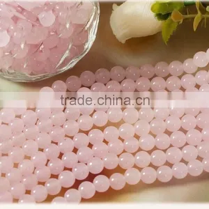 Natural Charming Rose Quartz Crystal Beads Bracelet Wholesale thumbnail-6