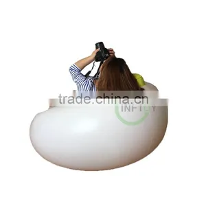 White Inflatable Armchair Sofa Chair With High Quality thumbnail-5