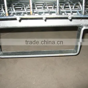 Wire Mesh Container With Wheels for Auto Components thumbnail-6