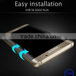 For Samsung Galaxy S6 Edge+ Tempered Glass Screen Protector Curved Design With Retail Package thumbnail-5