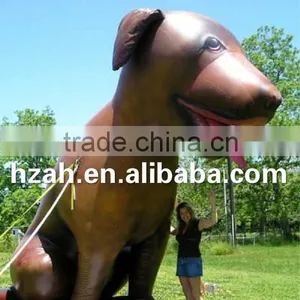 Giant Brown Inflatable Dog Balloon for Outdoor Decoration thumbnail-1