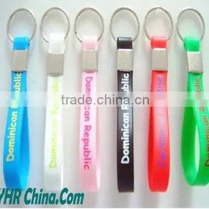 Popular , Hot Sell Christmas Gift Silicone Soft Keychain thumbnail-2