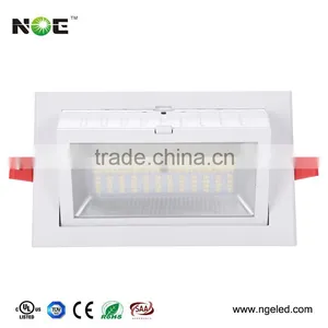 5 Years Warranty Adjustable Downlight 60w Rectangular Downlight 100lm/w thumbnail-1