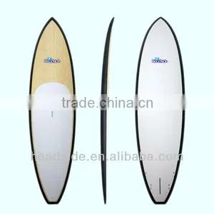 Customized Bamboo Veneer Cabon Fiber Stand Up Paddle Board/ SUP Surfing Boards thumbnail-1