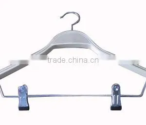 HH Wooden Hanger With Bar , Cheap Natural Wooden Bridal Dress Hanger High Quality Hanger thumbnail-1