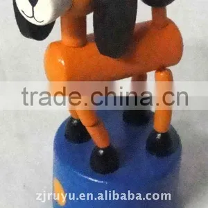 Wooden Push up Toy thumbnail-1