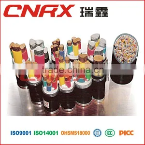 Made in China Yueqing Ruixin Group 0.6/1kv 4 Core Copper Conductor PVC Insulated PVC / PE Jacket Electrical Cable Wire thumbnail-1