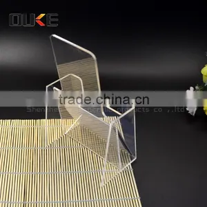 High Transparent Hot Sale Acrylic Brochure Holder thumbnail-3