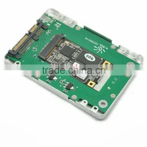 Micro SATA to Standard 2.5" SATA Converter SSD Case/caddy/enclosure for Laptop and Netbook thumbnail-1