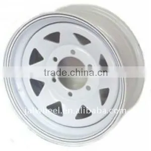 Excellent Quality Steel White Trailer Wheel of 15x7 thumbnail-1