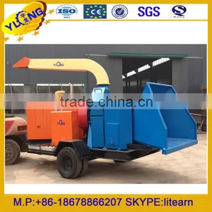 10-20t/h Mobile Wood Chipper Shredder thumbnail-1