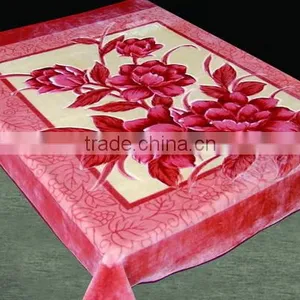100% Polyester Wholesale Thermal Protection Container Home Mink China Supplier Double Layer Mink Blanket thumbnail-4