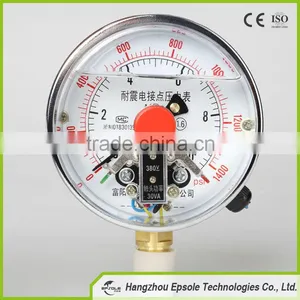 Electro Contact Pressure Gauge With Flange thumbnail-4