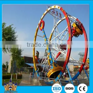 Ferris Ring Car Ride Used in Amusement Park Equipment Sky Rides thumbnail-1
