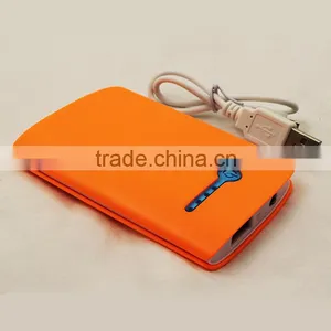2016 New Design Ultra Slim 5V 1A Promotional 4000mah Mobile Solar Power Bank thumbnail-1