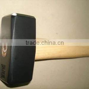 Stoning Hammer, German Type, ST331 With Wood Handle, TUV/GS Approval, Forged Carbon Steel Head, Heat Treatment HRC 47-55 thumbnail-5
