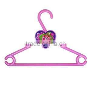 Colorful Coat Hanger, Pink Plastic Clothes Hanger,3D Printing Heart Shaped Plastic Hanger thumbnail-1