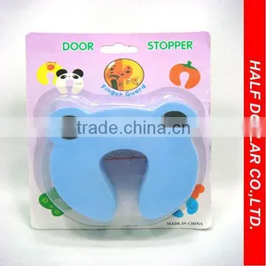 2PCS Hot Selling Soft EVA Foam Door Stoppers/Door Wedges,Baby Safety Door Stopper thumbnail-1