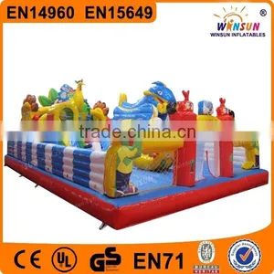 Best Selling Pvc Inflatable Sport Product Used Inflatable Bouncer Park thumbnail-2