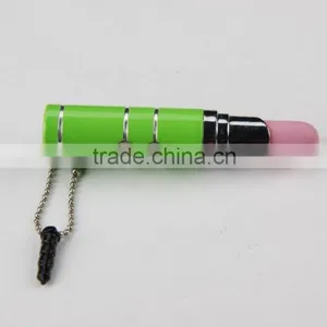 2015 Popular Cute Plastic Cheap Promotional Lipstick Light Ball Pens thumbnail-6
