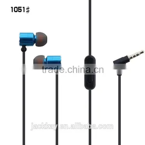 2016 New Mobile Earphone, Metal Earphones With Microphone, In-ear Headset thumbnail-6