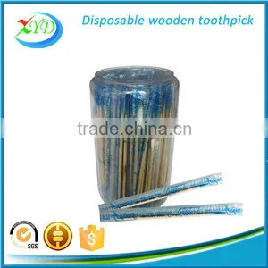 Hot New Products for 2016 / Cello Wrapped Wooden Tooth Picks Made in China thumbnail-4