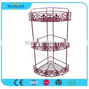 3 Tier Chrome Wire Storage Rack for Bathroom /Corner Rack/Shower Caddy/Bathroom Shelver DSCN1442 thumbnail-1