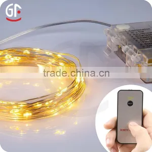 China Party Items Hot Sale For Holidays Led Flashing Micro Led Copper Wire String Lights thumbnail-1