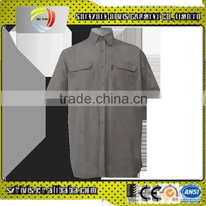 Cheap China Clothing Outerwear Soft Cotton Chambray Work Shirt thumbnail-1