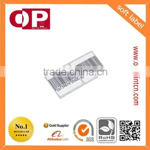 2016 Best-selling 8.2MHZ Soft Label 30*30 rf Soft Label Tag for Supermarket thumbnail-1