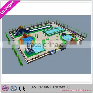 Water Park Equipment, Portable Water Park, Water Park Inflatable thumbnail-2