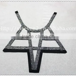 New Fashion Design Big Hot Fix Rhinestone Collar, Women Beaded Collar thumbnail-6