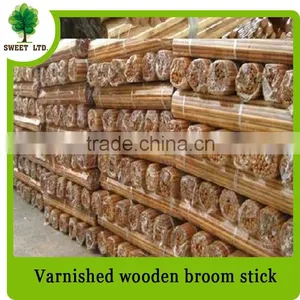 Well Straight Varnished Wood Mop Stick With Competiive Price thumbnail-6