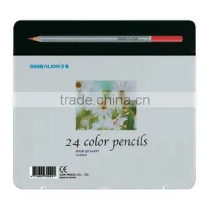 COLORED PENCIL (FULL LENGTH, 24 COLORS, TIN BOX) thumbnail-1