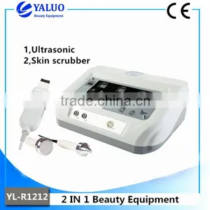 YL-R1212 Ultrasonic Beauty Equipment With Skin Scrubber thumbnail-1