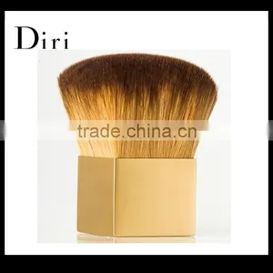 China Wholesale Square Powder Kabuki Brush Gold Color Brush thumbnail-1