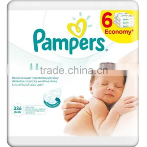 PAMPERS 6x56PCS Sensitive Wipes thumbnail-1