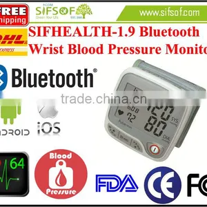 SIFHEALTH-1.9 Wrist Blood Pressure Monitor, WHO Blood Pressure Light Indicator, Blood Pressure Monitor, CE MDD Certified, BPM thumbnail-1