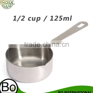 New Arrival 4pcs 1/4-1inch Stainless Steel Measuring Cups Spoon Set For Kitchen Measure Tool thumbnail-2