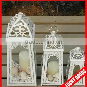 Different Size Vintage Wedding Iron Lantern Candle Holders thumbnail-1