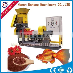 Muti-functional Floating Small Fish Feed Pellet Machine /floating Fish Feed Extruder Machine /fish Feed Pellet With Factory Pric thumbnail-1